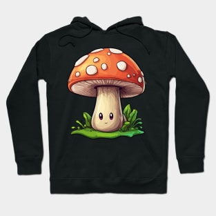 Cute happy Mushroom Kawaii Hoodie